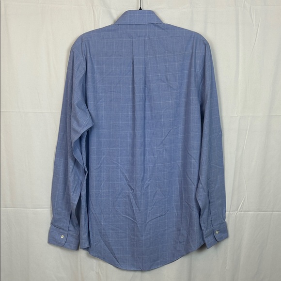 Brooks Brothers Blue Checkered Dress Shirt - Picture 6 of 9
